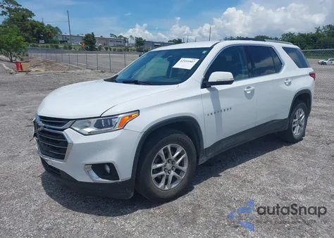 2018 Chevrolet Traverse 1Lt из США, поврежденный, VIN 1GNERGKW0JJ185871